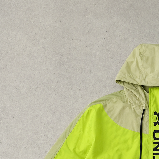 Under Armour Windbreaker Black / Mintgrün Limited (L)