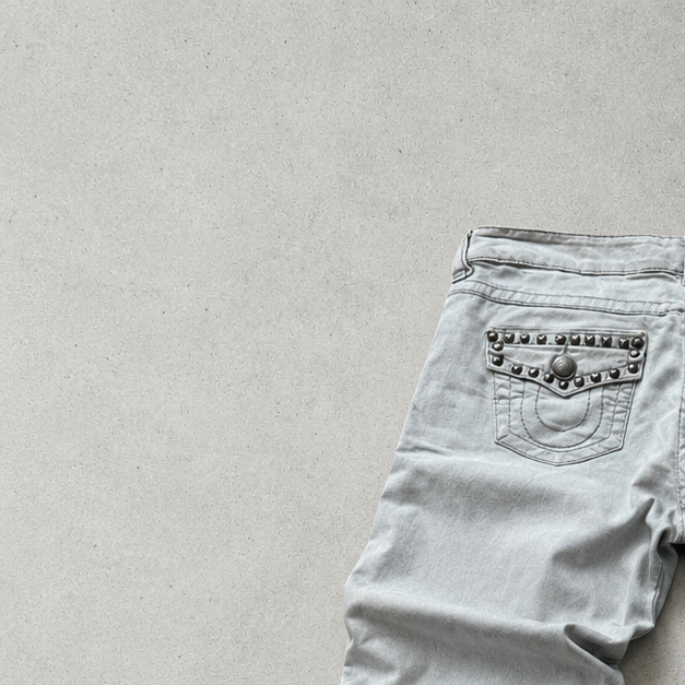 True Religion Bootcut Jeans Grey Rare (M)