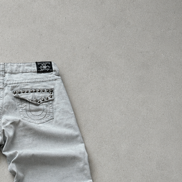 True Religion Bootcut Jeans Grey Rare (M)