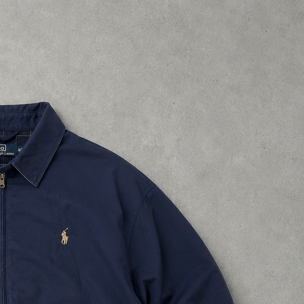 Polo Ralph Lauren Harrington Jacket Marineblau Rare (XXL)