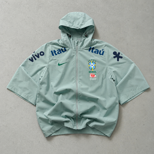 Brazil Nike Windbreaker Türkis Rare (Size M)
