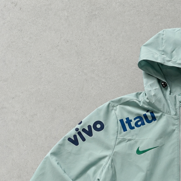 Brazil Nike Windbreaker Türkis Rare (Size M)