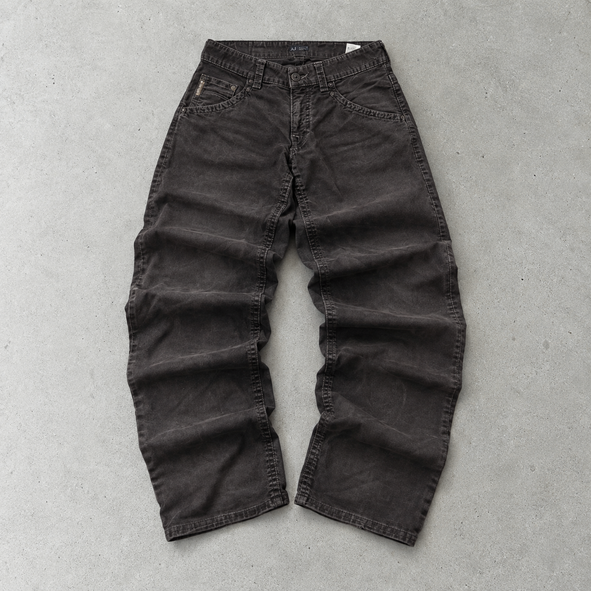Y2K Armani Jeans Jeans Black Rare (W32 | DE 48)