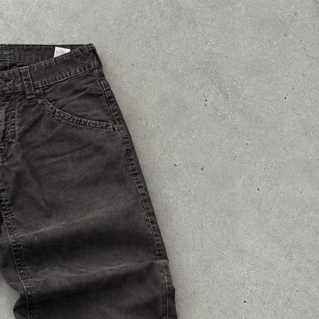 Y2K Armani Jeans Jeans Black Rare (W32 | DE 48)