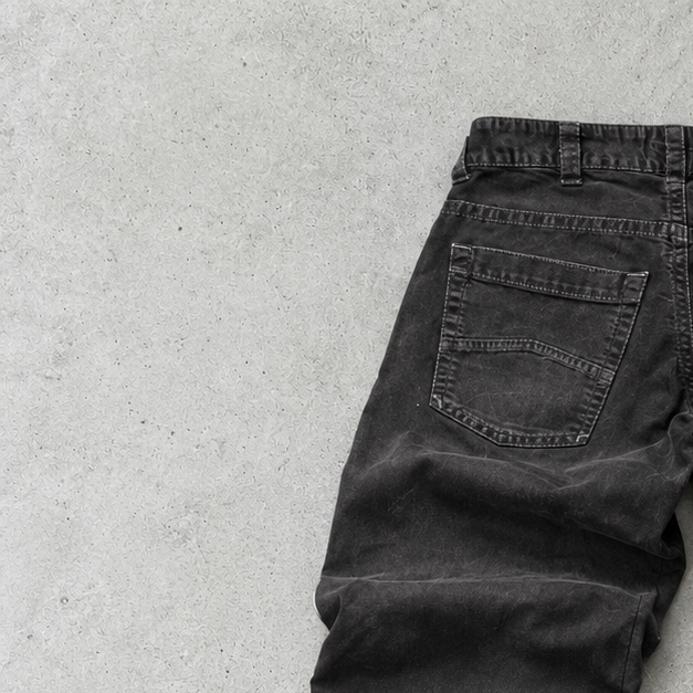 Y2K Armani Jeans Jeans Black Rare (W32 | DE 48)