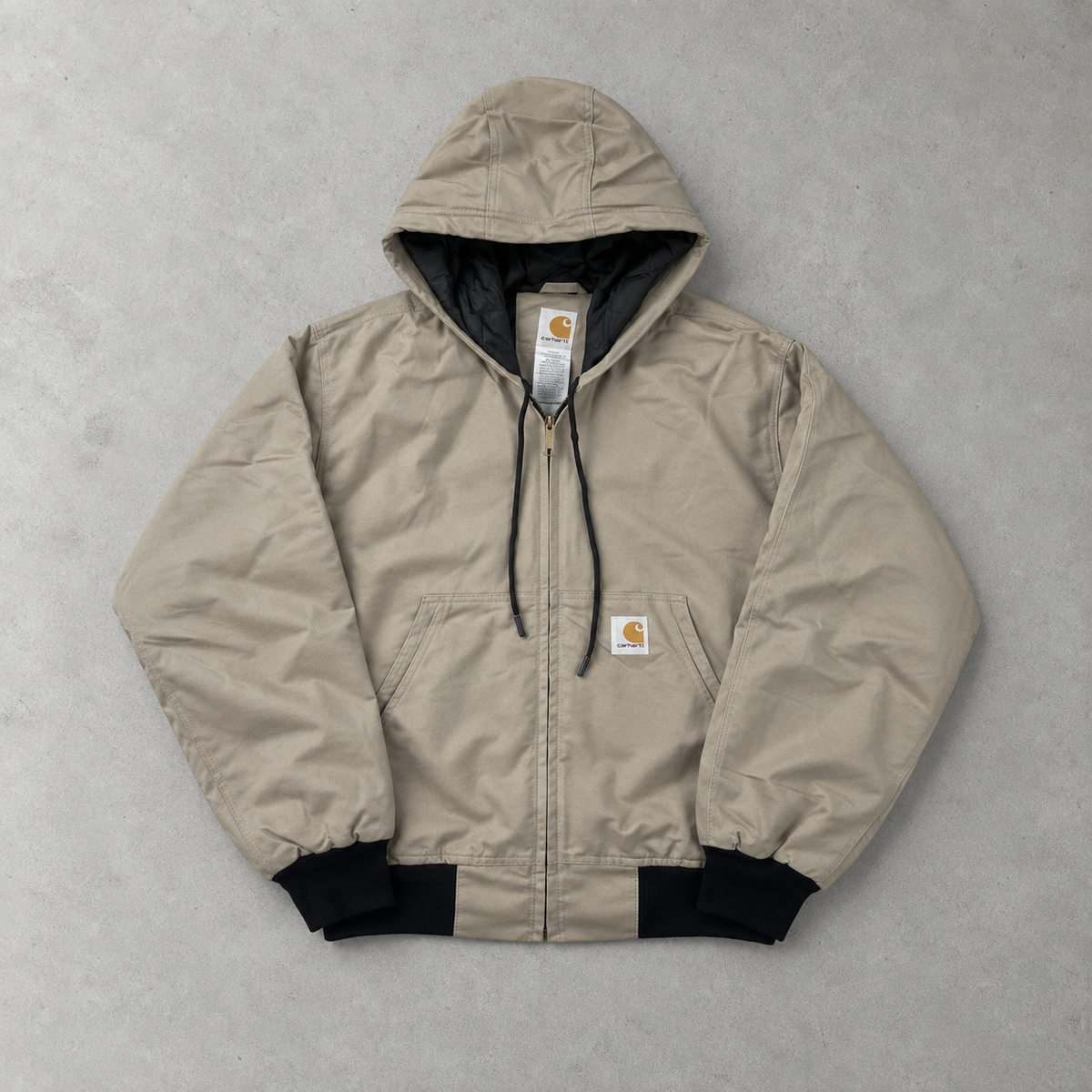 Y2K Carhartt Denim Jacket Beige Rare (M)