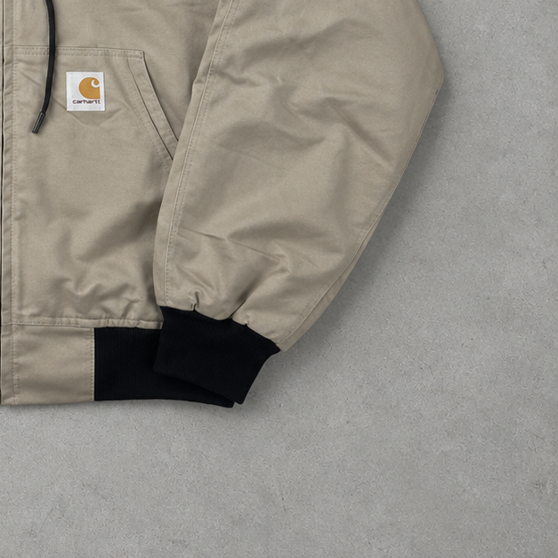 Y2K Carhartt Denim Jacket Beige Rare (M)