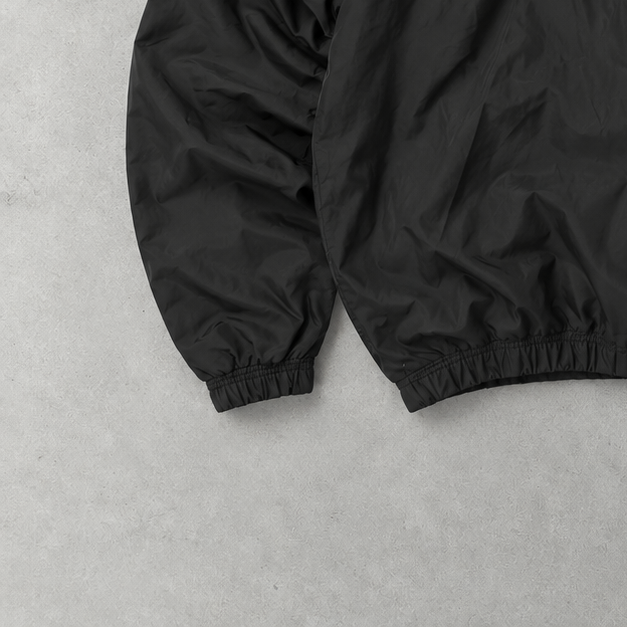 Y2K adidas Windbreaker Schwarz, Weiß Limited (S)