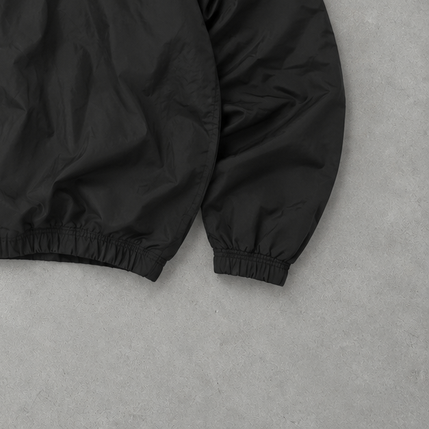 Y2K adidas Windbreaker Schwarz, Weiß Limited (S)