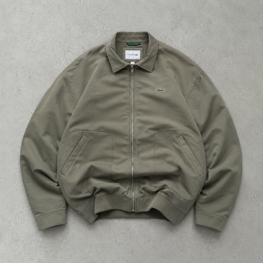 Lacoste Bomber Jacket Green Limited (L)
