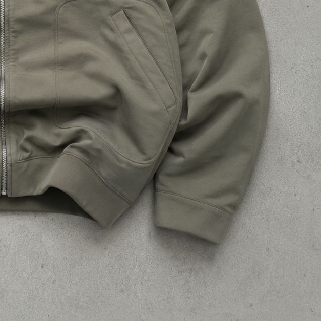 Lacoste Bomber Jacket Green Limited (L)