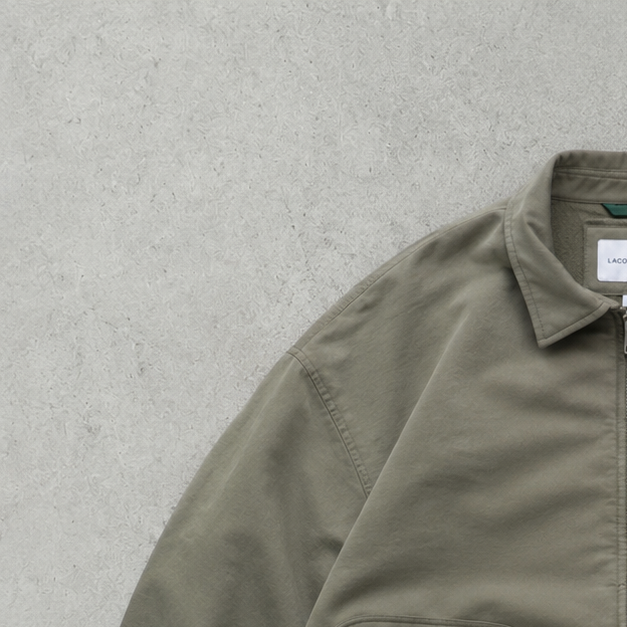 Lacoste Bomber Jacket Green Limited (L)