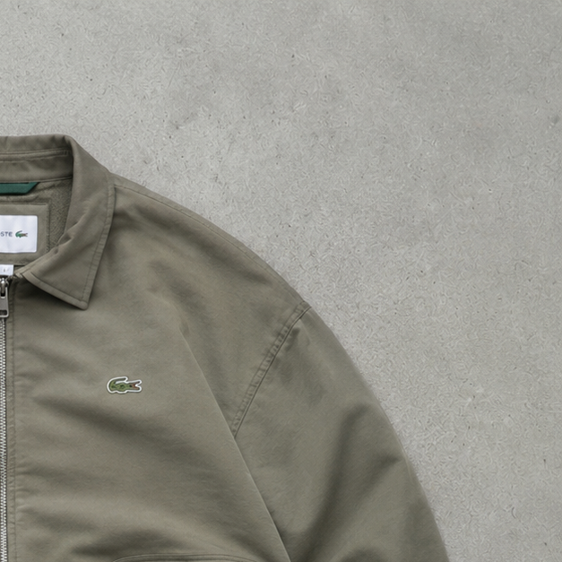 Lacoste Bomber Jacket Green Limited (L)