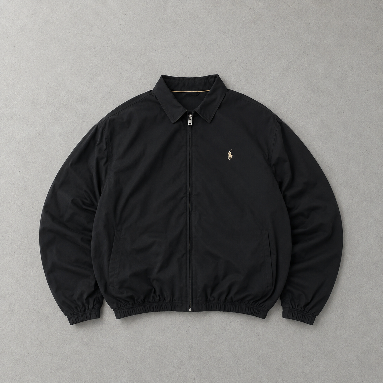 Polo Ralph Lauren Shirt Schwarz Rare Stitched Logo (XXL)