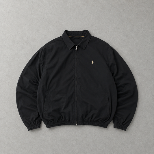 Polo Ralph Lauren Shirt Schwarz Rare Stitched Logo (XXL)