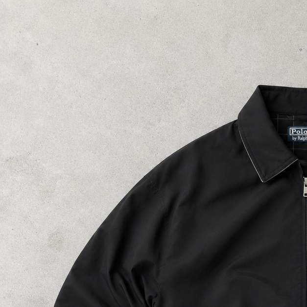 Polo Ralph Lauren Shirt Schwarz Rare Stitched Logo (XXL)