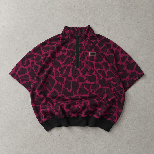Nike T-Shirt Red, Black Limited (Size M)