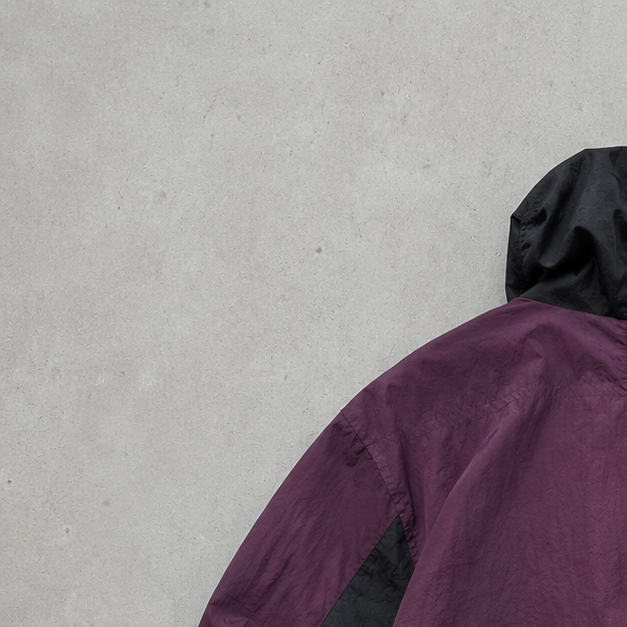 90s 80s Nike Jacket Purple, Burgunderrot Rare (M)