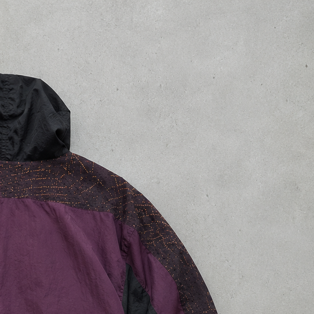 90s 80s Nike Jacket Purple, Burgunderrot Rare (M)