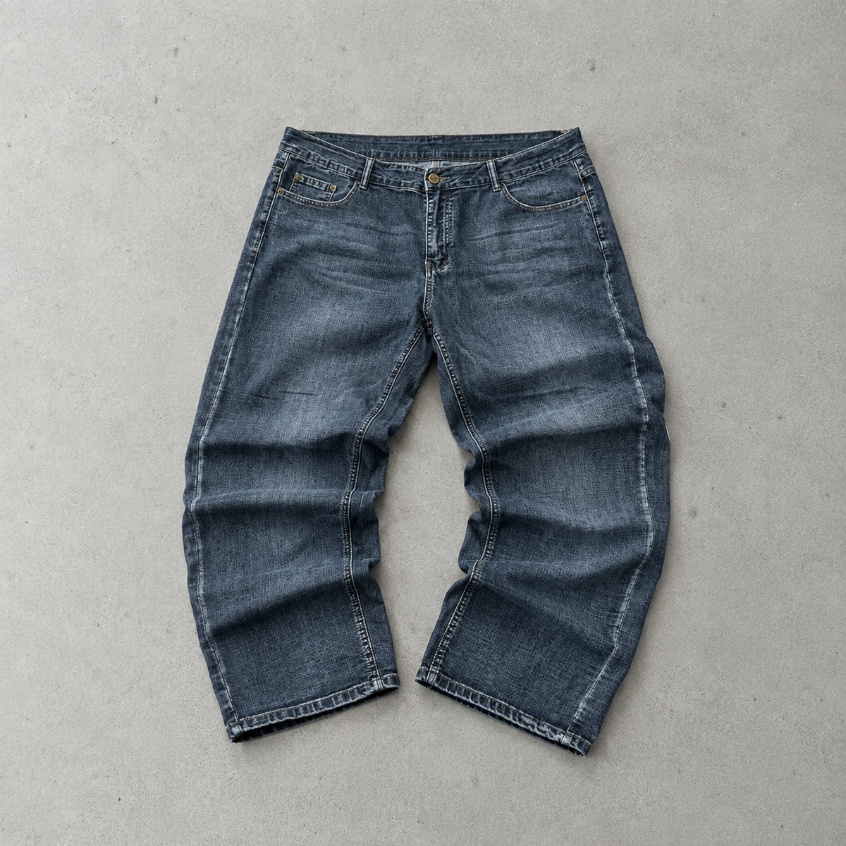 Vintage Armani Jeans Jeans Marineblau Rare (XL)