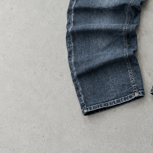 Vintage Armani Jeans Jeans Marineblau Rare (XL)