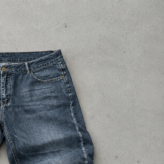 Vintage Armani Jeans Jeans Marineblau Rare (XL)