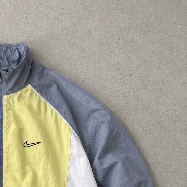 Vintage Nike Jacket Grey, Yellow Limited (M)