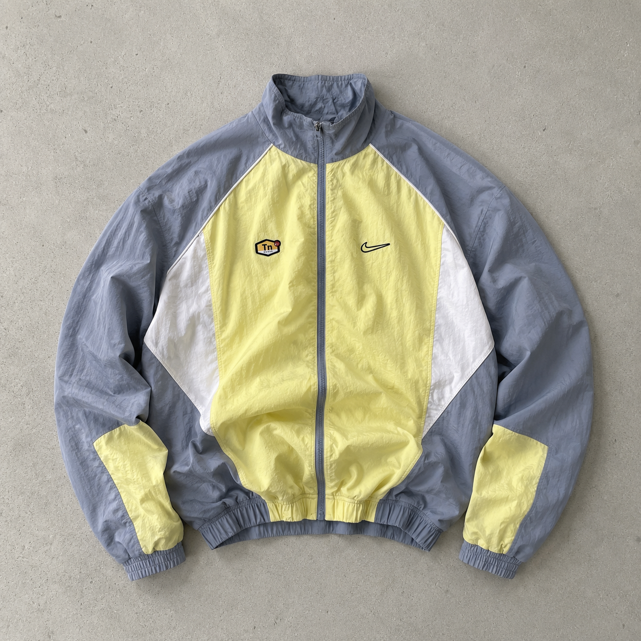 Vintage Nike Jacket Grey, Yellow Limited (M)