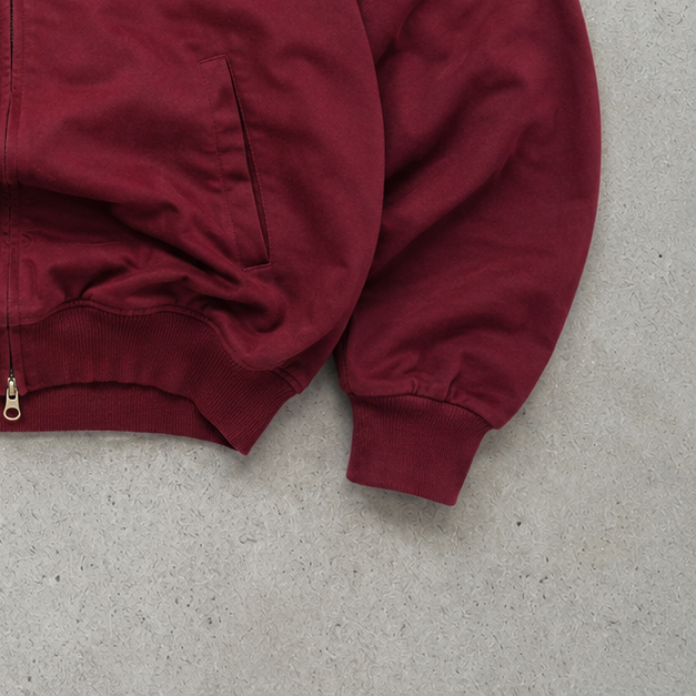 Lacoste Bomber Jacket Burgunderrot Rare (XS)
