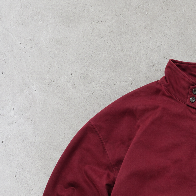 Lacoste Bomber Jacket Burgunderrot Rare (XS)
