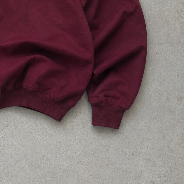 Lacoste Bomber Jacket Burgunderrot Rare (XS)