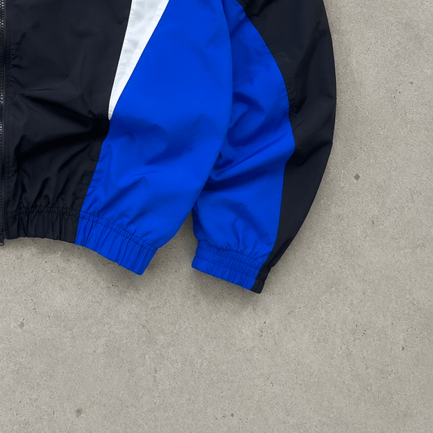 Vintage Nike Track Jacket Blue, Black Rare (S)