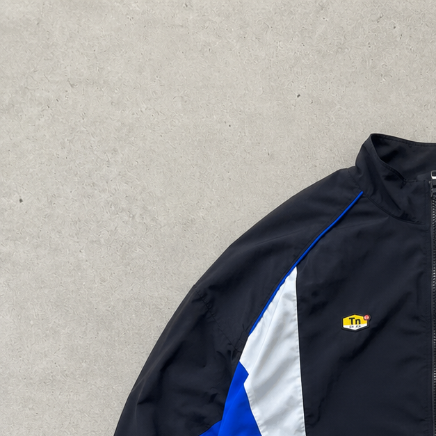 Vintage Nike Track Jacket Blue, Black Rare (S)