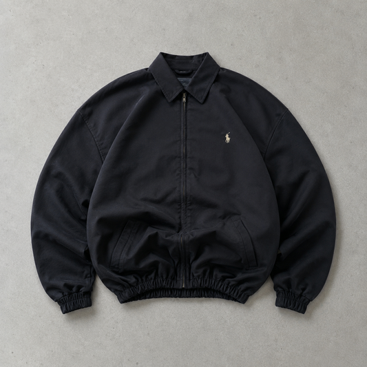 Ralph Lauren Jacket Black Limited (L) Stitched Logo