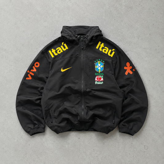 Brazil Nike Windbreaker Black Limited (Size S)