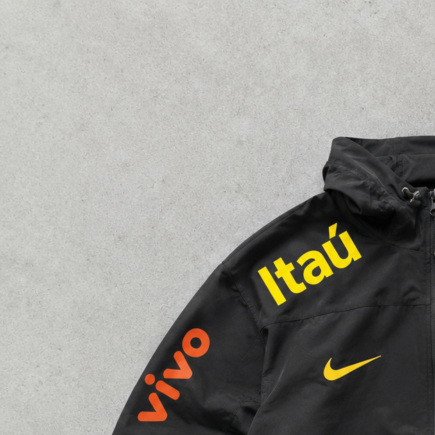 Brazil Nike Windbreaker Black Limited (Size S)