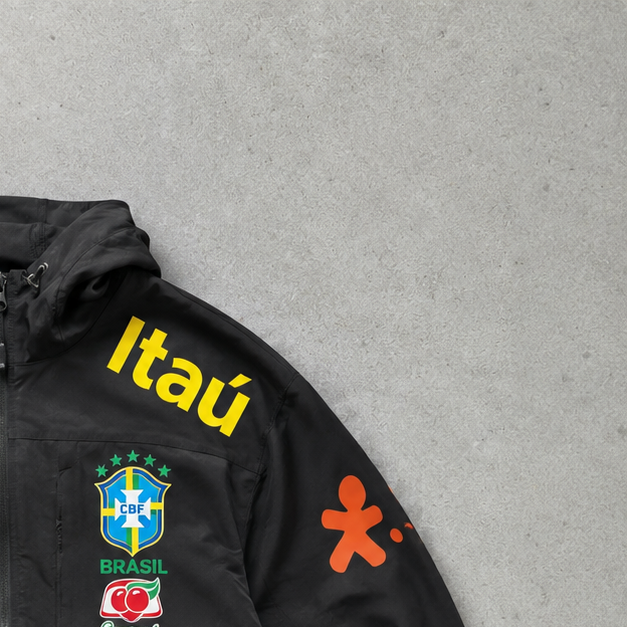 Brazil Nike Windbreaker Black Limited (Size S)