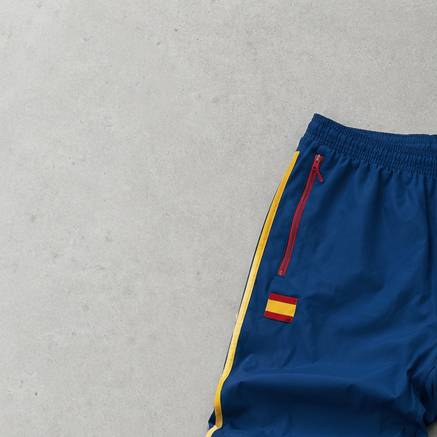 Spain Adidas Track Pants Blau, Gelb Limited (Size M)