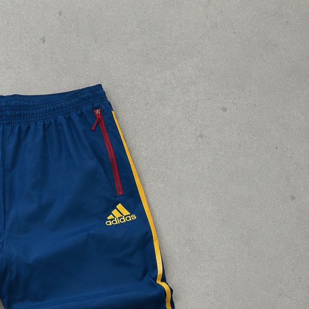 Spain Adidas Track Pants Blau, Gelb Limited (Size M)