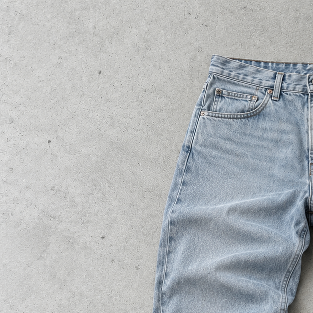 1981 Armani Jeans Jeans Light Blue Limited (S)