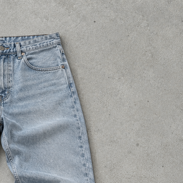 1981 Armani Jeans Jeans Light Blue Limited (S)