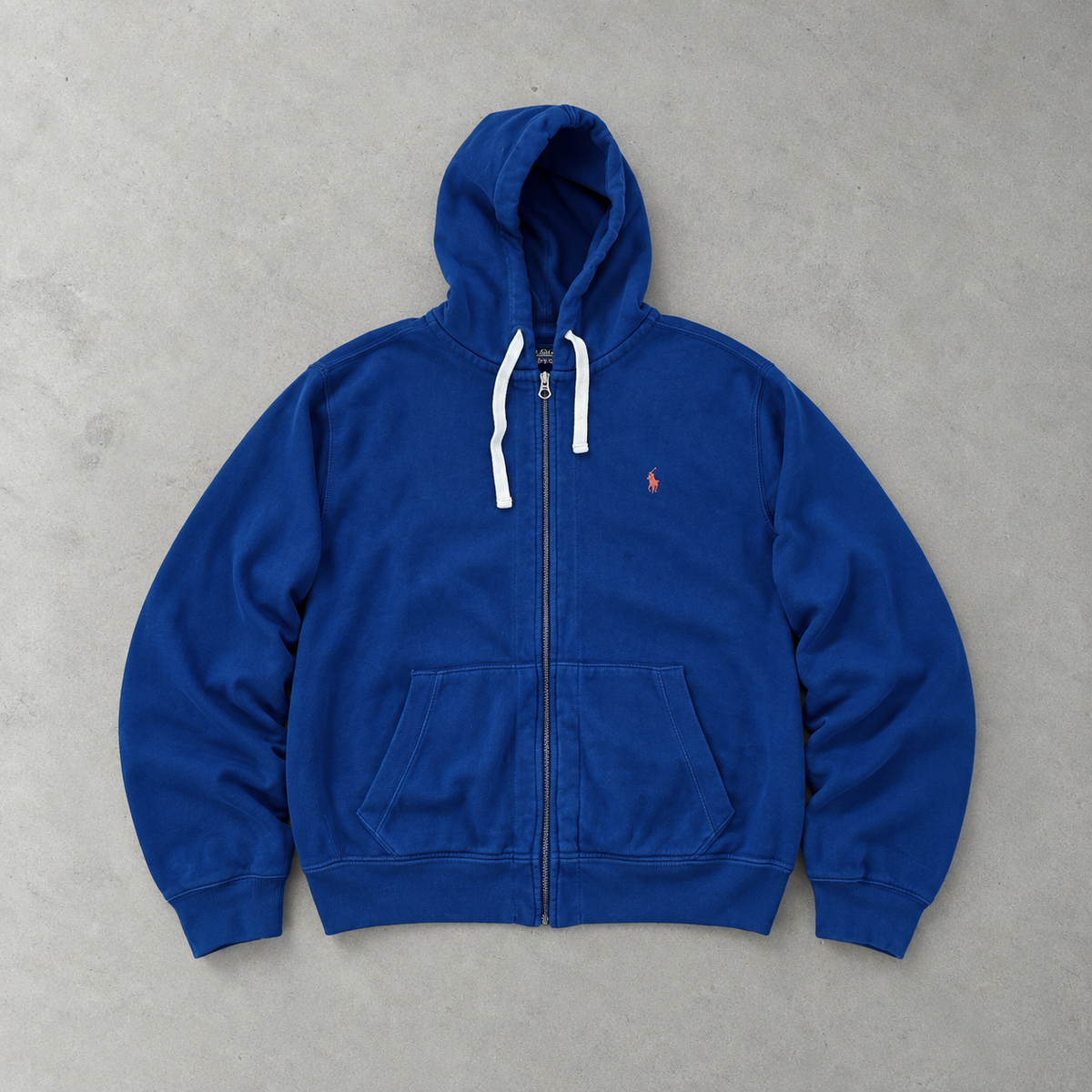 Ralph Lauren Hoodie Blau Rare (XL)