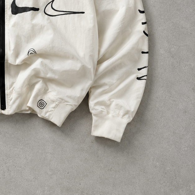 Nike Jacket Creme, Black Rare (XL)