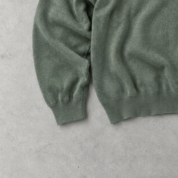 Polo Ralph Lauren V-Neck Sweater Khaki Rare (XXL) Stitched Logo