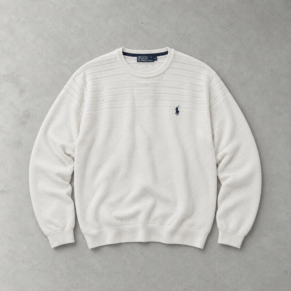 Ralph Lauren Sweater Creme Rare (XXL)