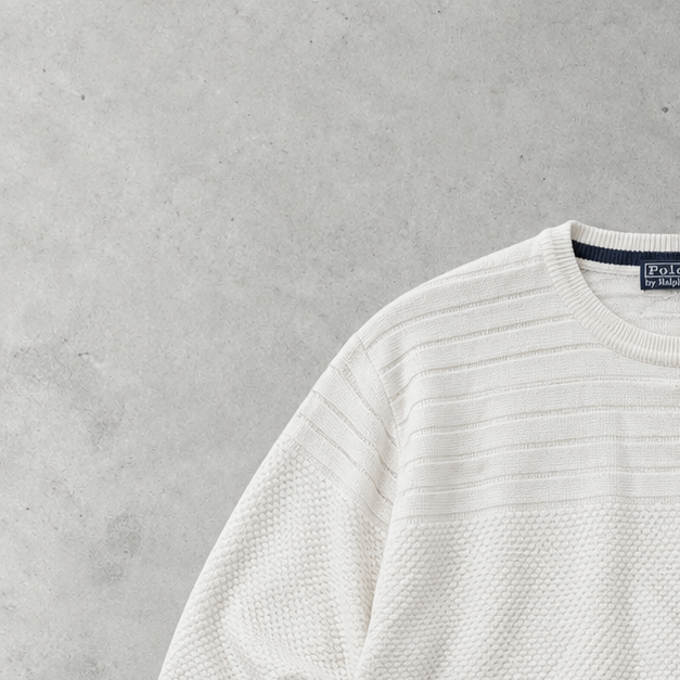 Ralph Lauren Sweater Creme Rare (XXL)