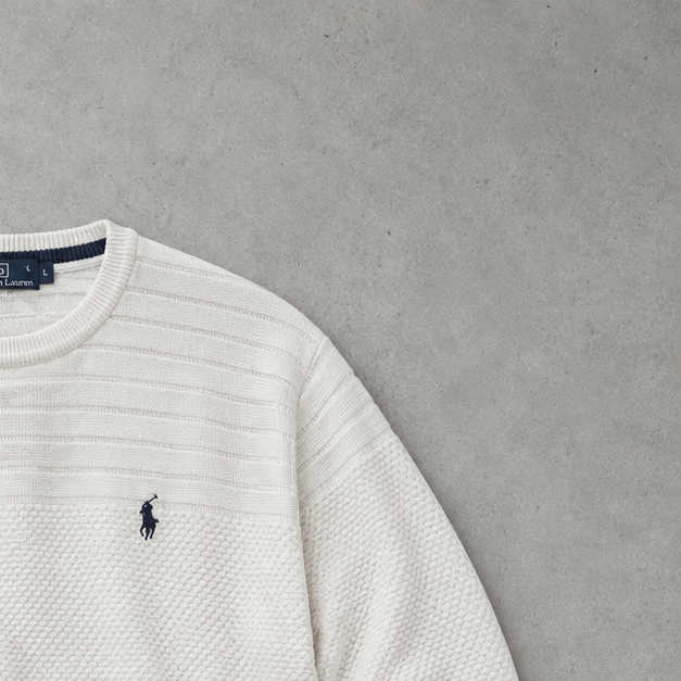 Ralph Lauren Sweater Creme Rare (XXL)