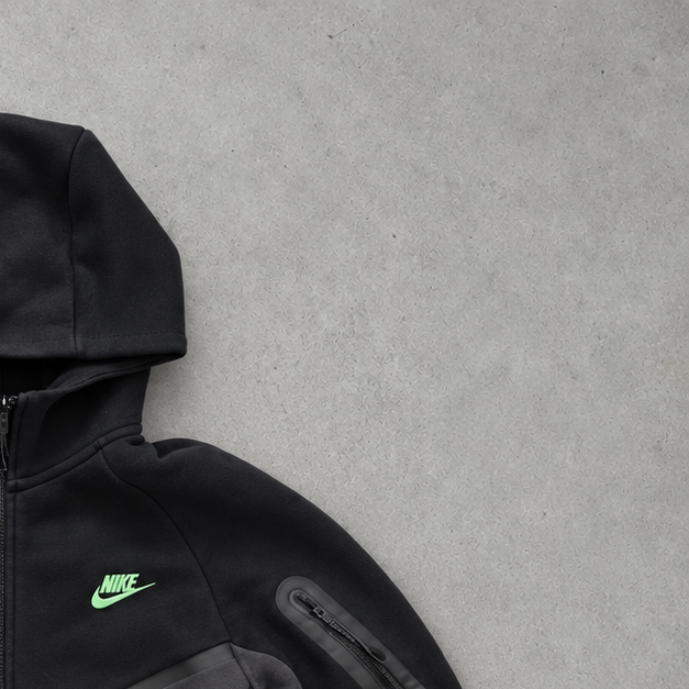 Nike Tech Fleece Jacket Schwarz Rare (S)