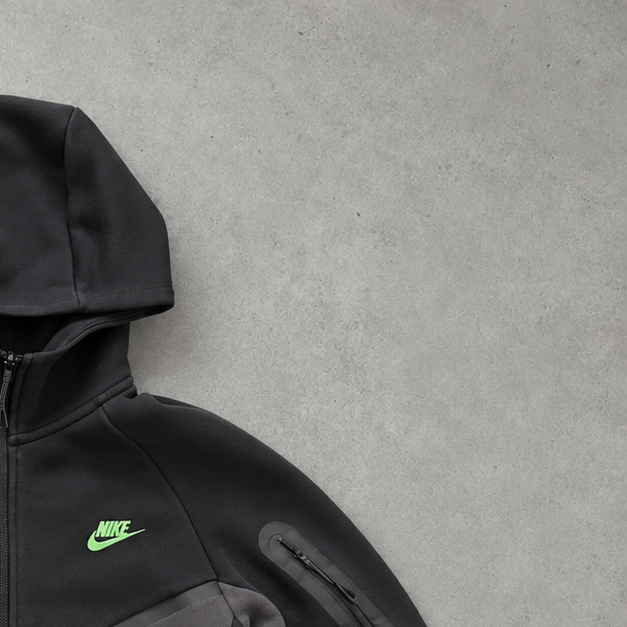 Nike Tech Fleece Jacket Schwarz Rare (S)