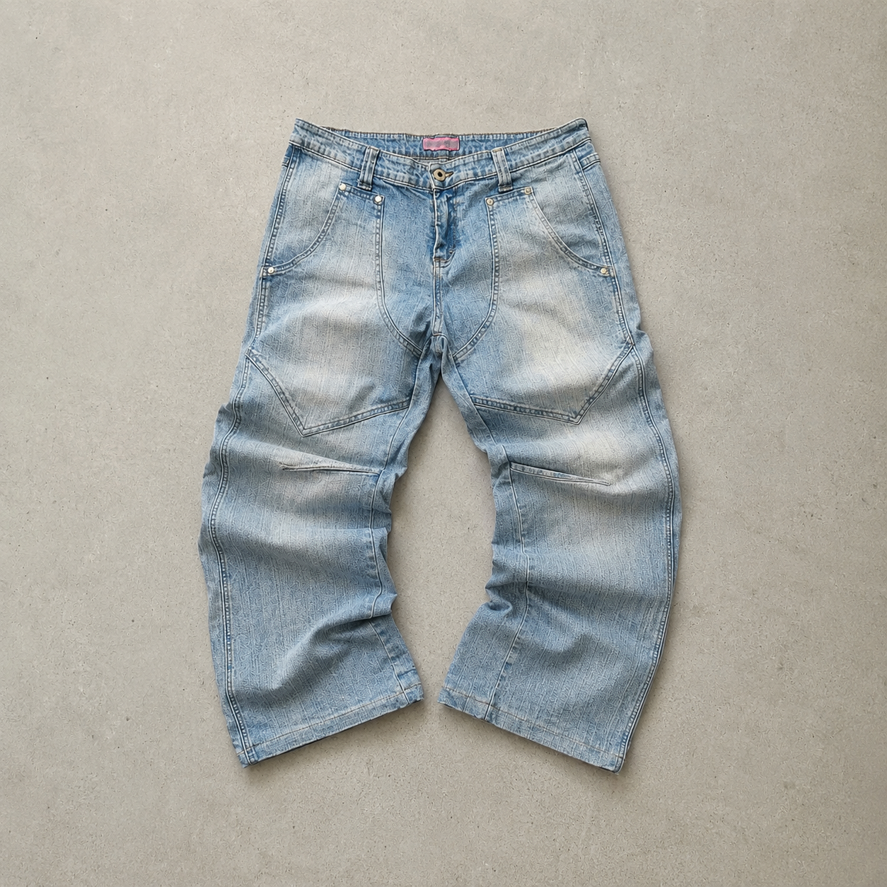 Y2K True Religion Bootcut Jeans Hellblau Rare (S)